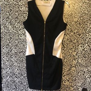 White and black drsss